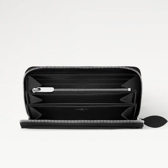 NWT Louis Vuitton Zippy Wllter Mahina Noir - Picture 3 of 6
